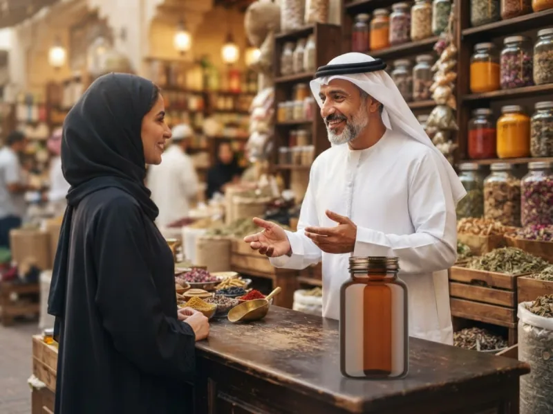 سوق العطارة التقليدي